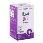 Орзакс Оушен Океан Биотин (Витамин B7) 5000 мкг Ocean Biotin (капсулы 500 мг №60) Орзакс Медицина Orzax medicine Турция