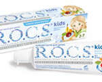 Рокс R.O.C.S. Kids Кидс Зубная паста детская Фруктовый рожок без фтора 3-7 л (45 г) Россия ЕвроКосМед ООО