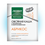 Худеем за неделю Каша овсяная Абрикос (гарциния камбоджийская) (40 г N1 пакет) Леовит нутрио ООО - Россия
