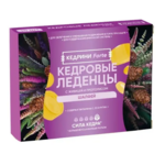 Кедрини Forte Кедровые Леденцы с живицей и прополисом вкус Шалфей (леденцы 3.2 г №10) Экол ООО -Россия