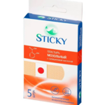 Стики Sticky Лейкопластырь Пластырь мозольный с салициловой кислотой (№5 шт.) Эркафарм Планет (СУЧжОУ) Медикал Продактс Ко., Лтд. Россия