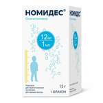 Номидес (порошок для приг. сусп. для приема внутрь 12 мг/мл 15 г флакон  (1)) Фармасинтез АО г. Иркутск Россия