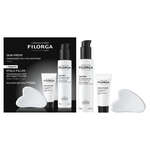 Филорга Filorga Набор: Скин-Преп Skin Prep Гель очищающий для лица с AHA-кислотами (150 мл)+ Гиалу-Филлер Крем увлажняющий для гладкости кожи (14 мл) + массажер для лица Гуаша Франция