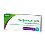 Фосфомицин-Тева (гранулы для приг. р-ра для приема внутрь 3 г № 1 пакет 8 г) Тева Фармацевтические Предприятия Лтд Израиль Адифарм ЕАД Болгария