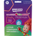 Малинки-Виталинки Vitaлинки Леденцы Алтей, Ромашка и Витамин С вкус кола (леденцы 3.25 г №20) Плантико ООО - Россия