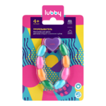 Лабби Lubby Прорезыватель для зубов Яркий хоровод 4 мес.+ (1 шт.) арт.20468 Эловкаре ЛТД - Тайланд