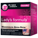 Леди-С Формула Lady`s Formula Менопауза День-Ночь (таблетки №60 (дневная формула 700 мг №30+ночная формула 800 мг №30)) West Coast Laboratories, Inc США Фармамед АО- Россия