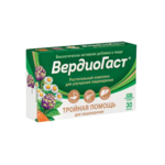 Вердиогаст растительный комплекс для улучшения пищеварения (капсулы 350мг N30) Красногорсклексредства АО - Россия