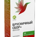 М Актив Брусничный Сбор+Фиточай (фильтр-пакеты 1.5 г №20) Грин Сайд ООО-Россия