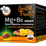 Смарт Фрутс Smart Fruits Mg+B6 Магний + В6 (пастилки жеват. 2,5 г №30) Paradise Fruits Solutions GmbH&Co.KG - Германия упак. ФАРМТЕК ООО - Россия