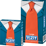Визит Ладж Vizit Large Увеличенного размера Презервативы (N12) Рихтер Рабба Технолоджи Сдн. Бхд. Малайзия