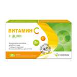 Витамин С+Цинк (капсулы пролонг. 905 мг №30) Фармацевтический завод МИЛВЕ АД  - Болгария