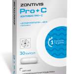 Зонтивис Про + С Zontivis pro + C (капсулы 445 мг №30) ВТФ ООО - Россия