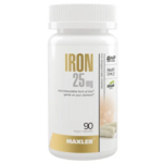 Макслер Maxler Железо 25 мг (капсулы 415 мг №90) GTI USA LLC США