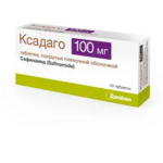 Ксадаго (табл. п. плен. о. 100 мг № 30) Замбон С.п.А Италия