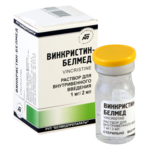 ВИНКРИСТИН-БЕЛМЕД (раствор для внутривенного введения 0.5 мг/мл 2 мл № 1 фл.) Белмедпрепараты РУП Республика Беларусь