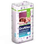 Huggies (Хаггис) Трусики DryNites для девочек 17-30 кг 4-7 лет впитывающие (10 шт.) Кимберли-Кларк