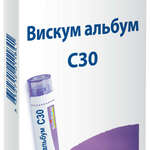 Вискум альбум C30 (гранулы гомеопатические 4 г  пенал со счетчиком гранул (1)) БУАРОН Франция