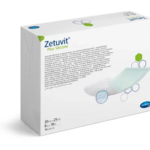 Повязка Цетувит плюс Силикон Zetuvit Plus Silicone суперабсорбирующая с контактным слоем стерильная (20х 25 см №10) Пауль Хартманн АГ Paul Hartmann AG - Германия