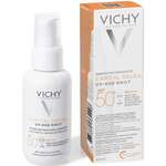 Виши Капитал Солей Capital Soleil Vichy UV-age daily Флюид для лица Невесомый солнцезащитный против признаков фотостарения SPF50+ (40мл) Франция