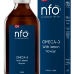 NFO Norwegian Fich Oil Норвегиан Фиш Ойл Омега-3 жир рыбий со вкусом лимона (250 мл) Pharmatech AS - Норвегия