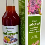 Сироп Имбирный с Солодкой и Лимоном фреш (с солодкой, эхинацеей и лимоном фреш) (250 мл) Биоинвентика ООО - Россия