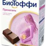Биотоффи Пренаталь (батончики 5 г №30) KRAS prehrambena industrija d. d - Хорватия