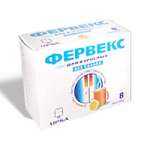 Фервекс Лимон без сахара (порошок для приг. р-ра для приема внутрь 500 мг+25 мг+200 мг 4.95 г № 8 пакет) УПСА САС Франция