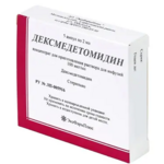 Дексмедетомидин (концентрат для приг. раствора для инфузий 100 мкг/мл 2 мл № 5 амп. ) ЭкоФармПлюс АО Россия