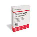 Тонзилотрен (таблетки для рассасывания гомеопатические № 60) Доктор Вильмар Швабе ГмбХ и Ко.КГ Германия