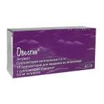 Овестин (суппозитории вагинальные 0.5 мг № 15) Аспен Фарма Трейдинг Лимитед Ирландия Юнайтер Индастриз Франция
