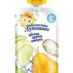 Бабушкино лукошко Пюре Яблоко Груша Творог 6+мес. (90 г. уп. мягк.) Фаустово Завод детского питания ОАО - Россия