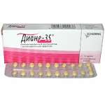 Диане-35 (драже 2 мг+0, 035 мг N21 блистер) Байер АГ - Германия, Байер Веймар ГмбХ и Ко. КГ - Германия