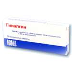 Гиналгин (таблетки вагинальные № 10) Меда Фарма ГмбХ и Ко.КГ Германия АйСиЭн Польфа Жешув С.А Польша