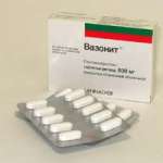 Вазонит (табл. пролонг. высвоб. п. пл. о. 600 мг № 20) Г.Л. Фарма ГмбХ Австрия