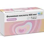 Фолиевая кислота 400 мкг Пренаталь (таблетки 100 мг N90) Реневал (Renewal) Обновление АО ПФК - Россия