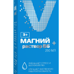 Vitumnus Витумнус Магний+В6 раствор для детей с 3-х лет и взрослых (жидкость 250 мл фл.)  Фармгрупп ООО - Россия