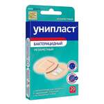 Унипласт Лейкопластырь бактерицидный круглый незаметный с хлоргексидином (№20) Верофарм АО - Россия