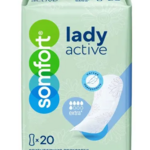 Сомфорт Леди Актив Экстра Somfort Lady Active Extra Прокладки урологические женские впитывающие 5 капли (20 шт.) Megasoft (CHINA) Co., LTD Китай