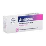 Авелокс (табл. п. плен. о. 400 мг № 5) Байер Шеринг Фарма АГ Германия