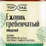 Торбад Ежовик гребенчатый с холином, витамином В6 (п-5-п) и экстрактом Гинкго Билоба (капсулы 500 мг N90) Экол ООО-Россия