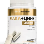 Мака+Цинк 450 мкг (капсулы 620 мг №30) Atech Nutrition Атеч Нутришн Арсенал атлета ООО - Россия