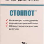 Стоппот Крем для стоп от пота и запаха (75 мл) Инновационные Косметические Технологии- Россия