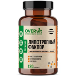 Овервит Overvit Липотропный фактор (капсулы 820 мг №120) Овер Фарма ООО-Россия