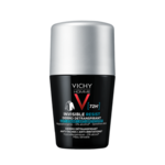 Виши Vichy Homme Invisible Resist Дезодорант-антиперспирант против пятен мужской 72 ч (50 мл ролик) Франция