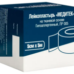 Лейкопластырь Медитек на тканевой основе ЛР 005 (5х500 см) Медитек М ООО-Россия