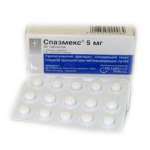 Спазмекс (таблетки 5 мг № 30) Др. Пфлегер Арцнаймиттель ГмбХ Германия