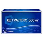 Детралекс (табл. п. плен. о. 500 мг № 60) Лаборатории Сервье Индастри Франция Сервье РУС ООО Россия
