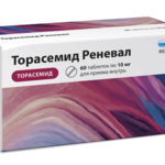 Торасемид Реневал (таблетки 10 мг № 60) Реневал (Renewal) Обновление ПФК АО г. Новосибирск Россия