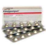 Квадроприл (таблетки 6 мг № 30) Аннул. АВД.фарма ГмбХ и Ко. КГ Германия